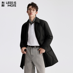 【商羽鲜绒】利郎奥莱羽绒服2025冬季新款时尚休闲保暖抗寒外套男