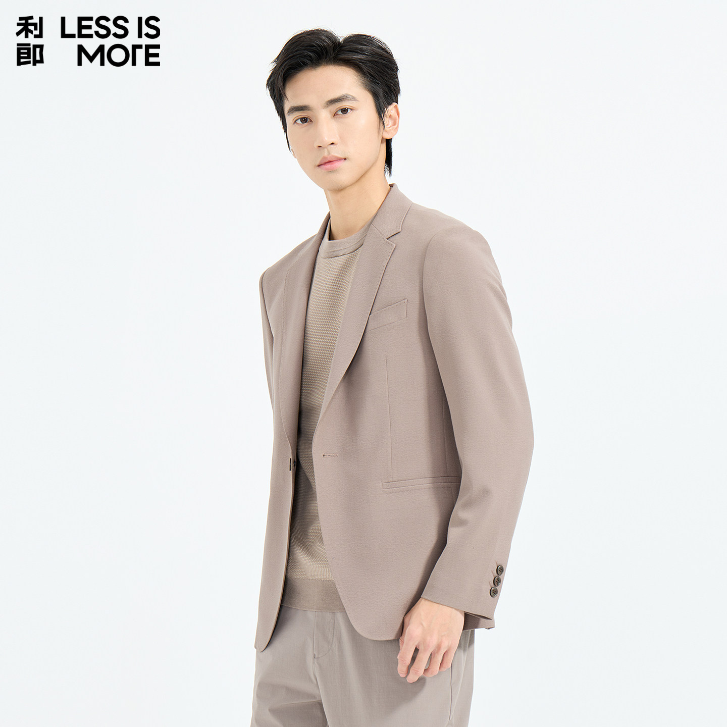 【商场同款】利郎奥莱单西2026春季新款时尚休闲百搭西装男士外套