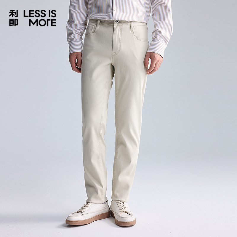 【零碳天丝】利郎奥莱牛仔裤2026春季新款弹力易打理百搭九分裤男