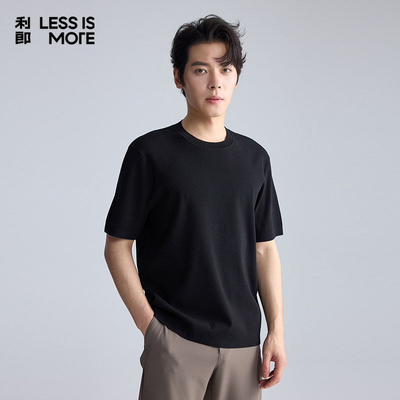 利郎LESSISMORE青年商务毛衫