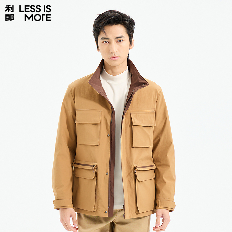 【商场同款】利郎奥莱羽绒服2025冬季新款保暖抗寒外套男Q5DBR113