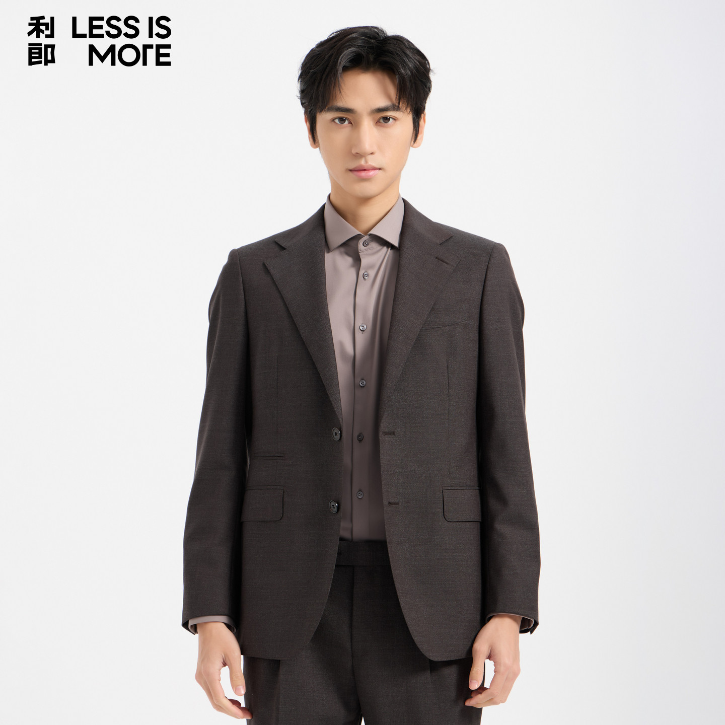 【商场同款】利郎奥莱西服套装2026秋季新款两件套时尚修身西装男