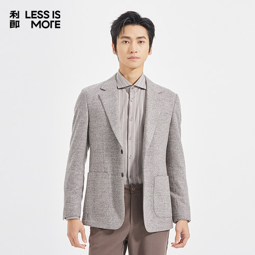 利郎LESSISMORE青年商务单西