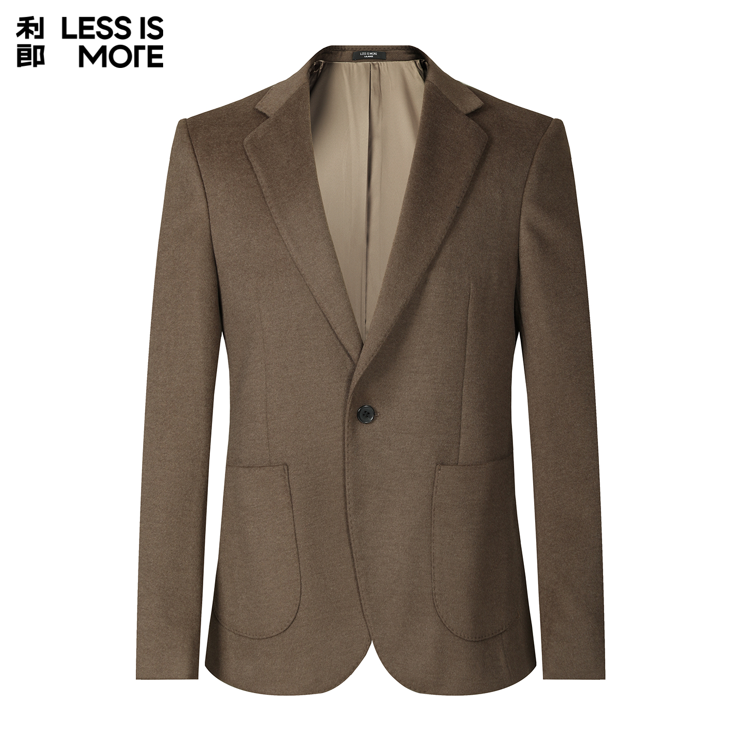 【羊毛混纺】利郎奥莱单西2025冬季新款时尚休闲百搭西装外套男士