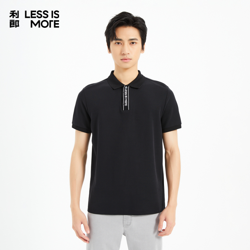 【棉质珠地】利郎奥莱短袖POLO衫男2025夏季新款休闲短tQ5XTX311
