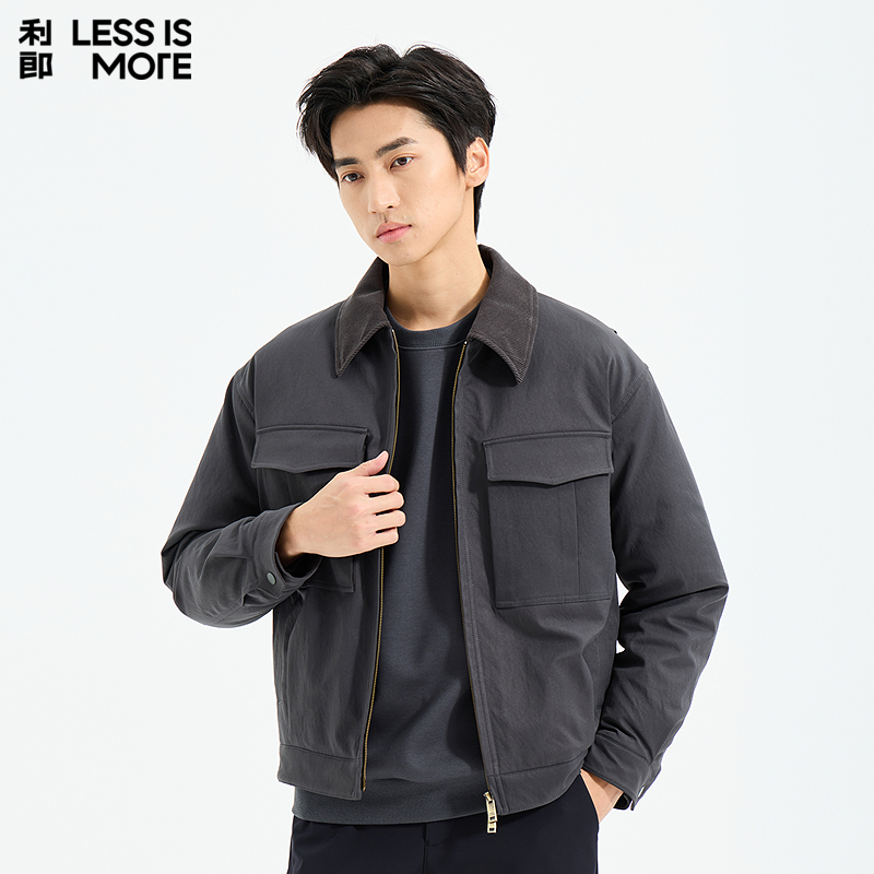 【商场同款】利郎奥莱羽绒服2025冬季新款保暖抗寒外套男Q5DBR802