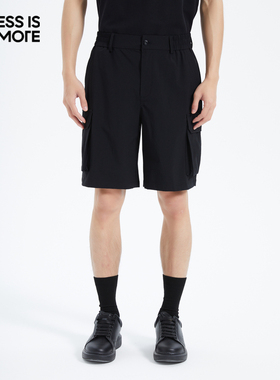 【凉爽轻盈】利郎奥莱短裤男2025夏季新款休闲时尚五分裤Q5XST003