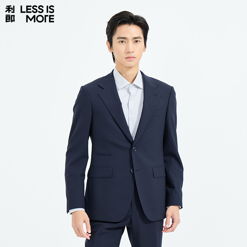 【商场同款】利郎奥莱西服套装2026春季新款两件套时尚修身西装男