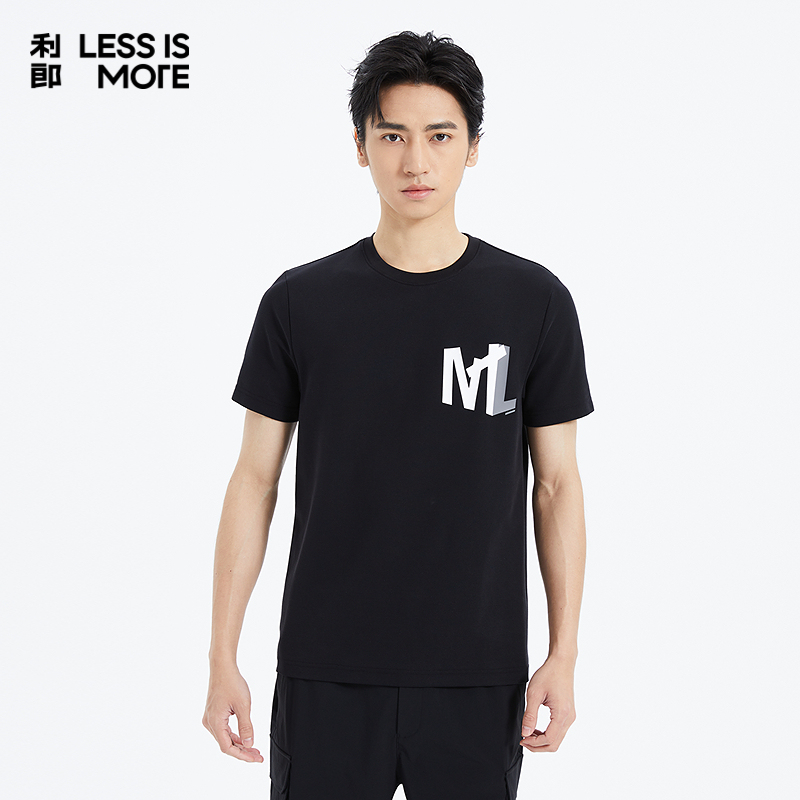 【柔软舒适】利郎奥莱短袖t恤男2025夏新款轻薄透气上衣Q5XTX610