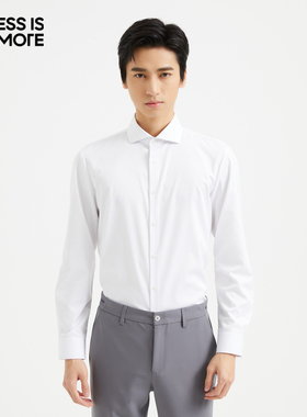 【舒适抗皱】利郎奥莱长袖衬衫男2026春季新款休闲衬衣男Q4QZC010