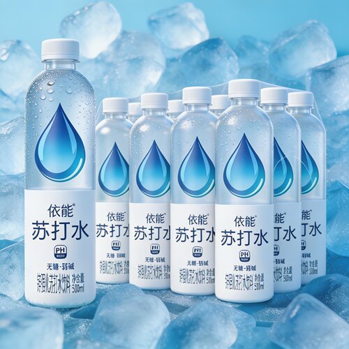 依能苏打水整箱500ml*24瓶