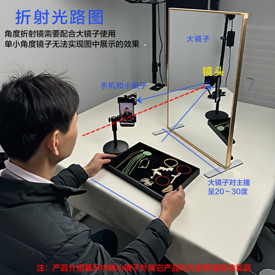 乾坤角度镜直播间专用折射镜
