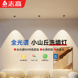 射灯嵌入式 86mm小山丘客厅家用卧室过道餐厅护眼防眩超薄led灯