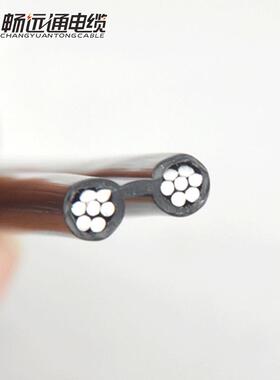 国标铝电线厂家 BLY2*10平方防老化铝芯线 户外用耐候电缆