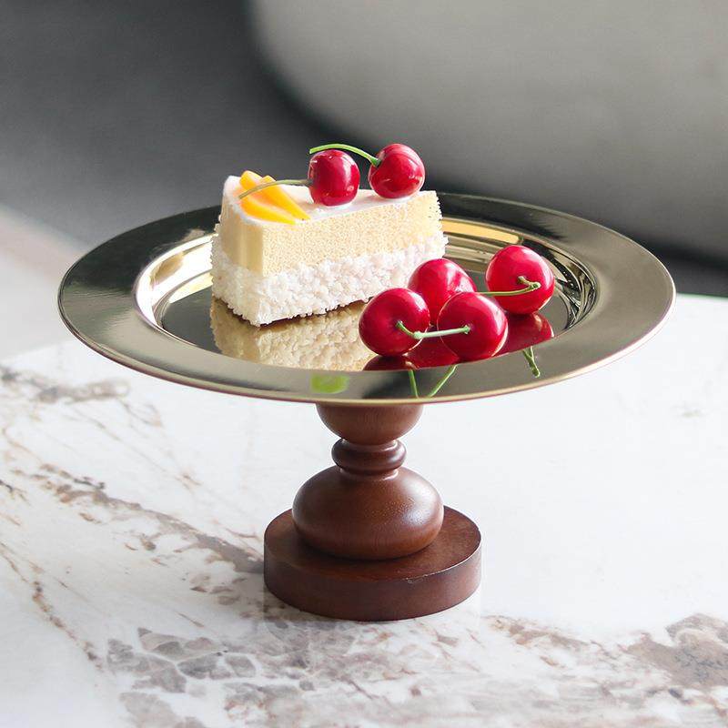 复古实木圆柱底座果盘摆件样板房酒店蛋糕盘下午茶甜品点心碟饰品,玩具/童车/益智/积木/模型,毛绒/玩偶/公仔/布艺类玩具,淘宝优惠券,粉丝福利购,淘宝优惠卷