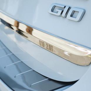 大通G10尾门饰条G10不锈钢亮条尾门ABS电镀亮条大通G10改装 后饰条