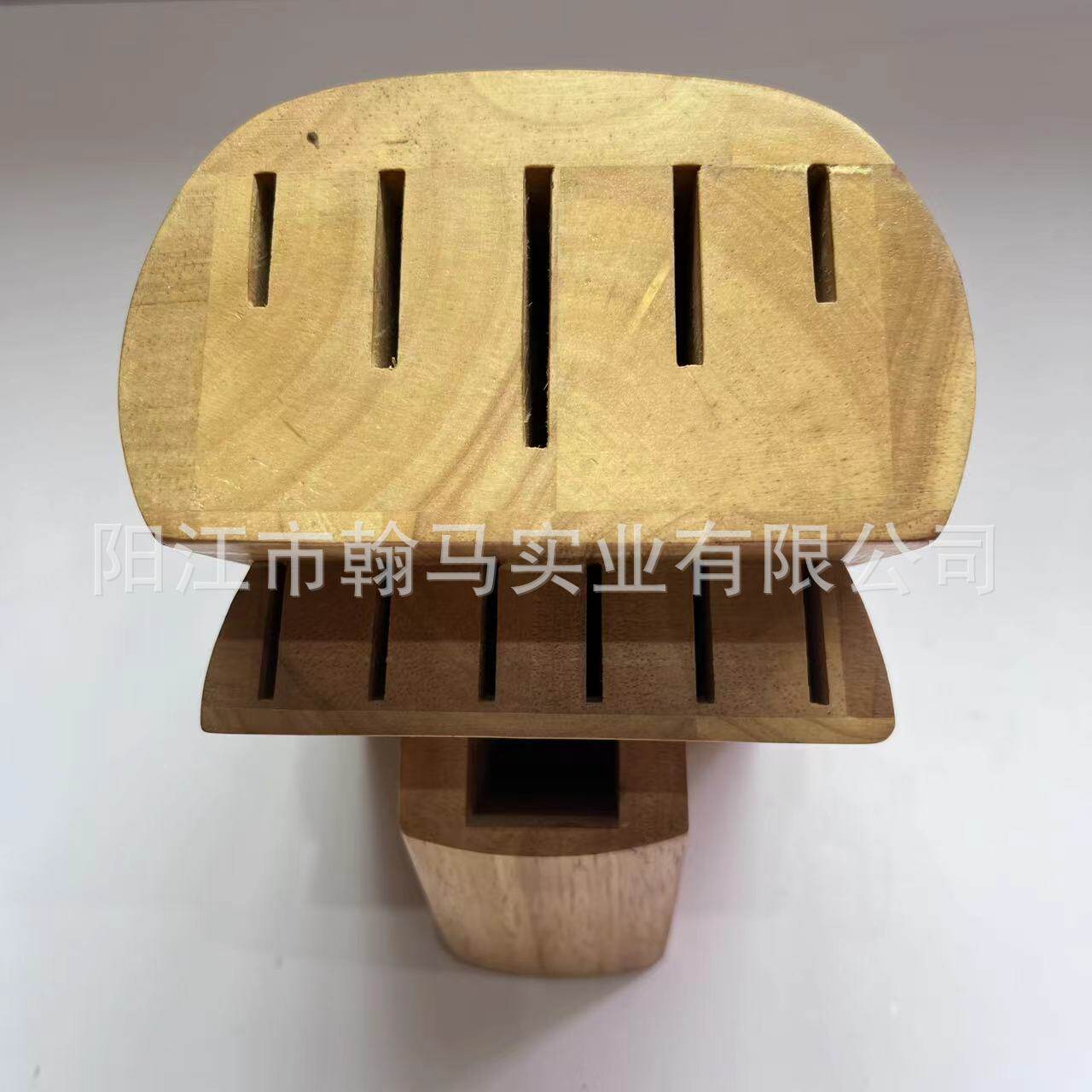 实木刀座实木刀架橡木刀座12件套实木刀架家用收纳置物架竹木