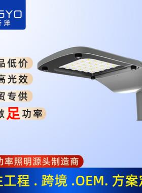 鸭舌路灯100W150W可调角度压铸铝工程高光效led路灯