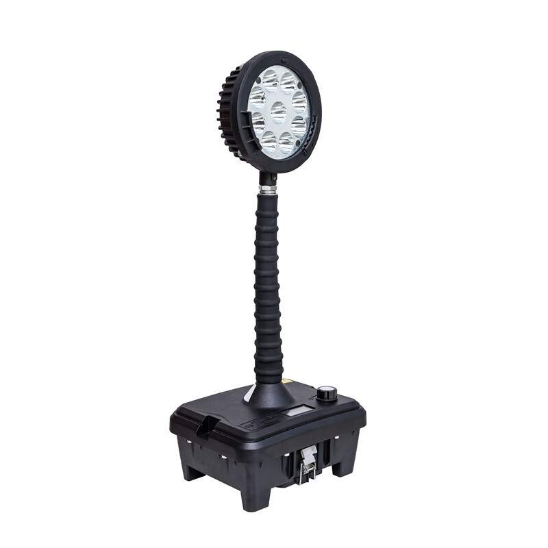 晶全照明（JQLIGHTING）BJQ6105 LED轻便式移动灯 24W 黑色 DC14.