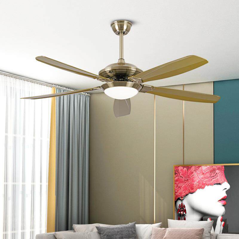 美式风扇灯家用餐厅客厅装饰吊扇灯现代简约风扇吊灯直销