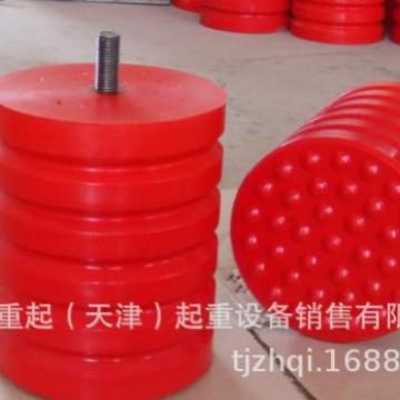 聚氨酯缓冲器JHQ-A-17250*250橡胶螺柱式缓冲器起重机防撞块