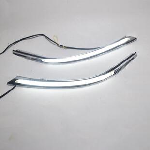 适用于14-18丰田新卡罗拉日行灯大灯总成灯眉改装led日间行车灯