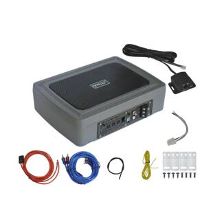 工厂现货车载低音炮12V通用大功率铝合金有源超重低音座椅炮HJKJ