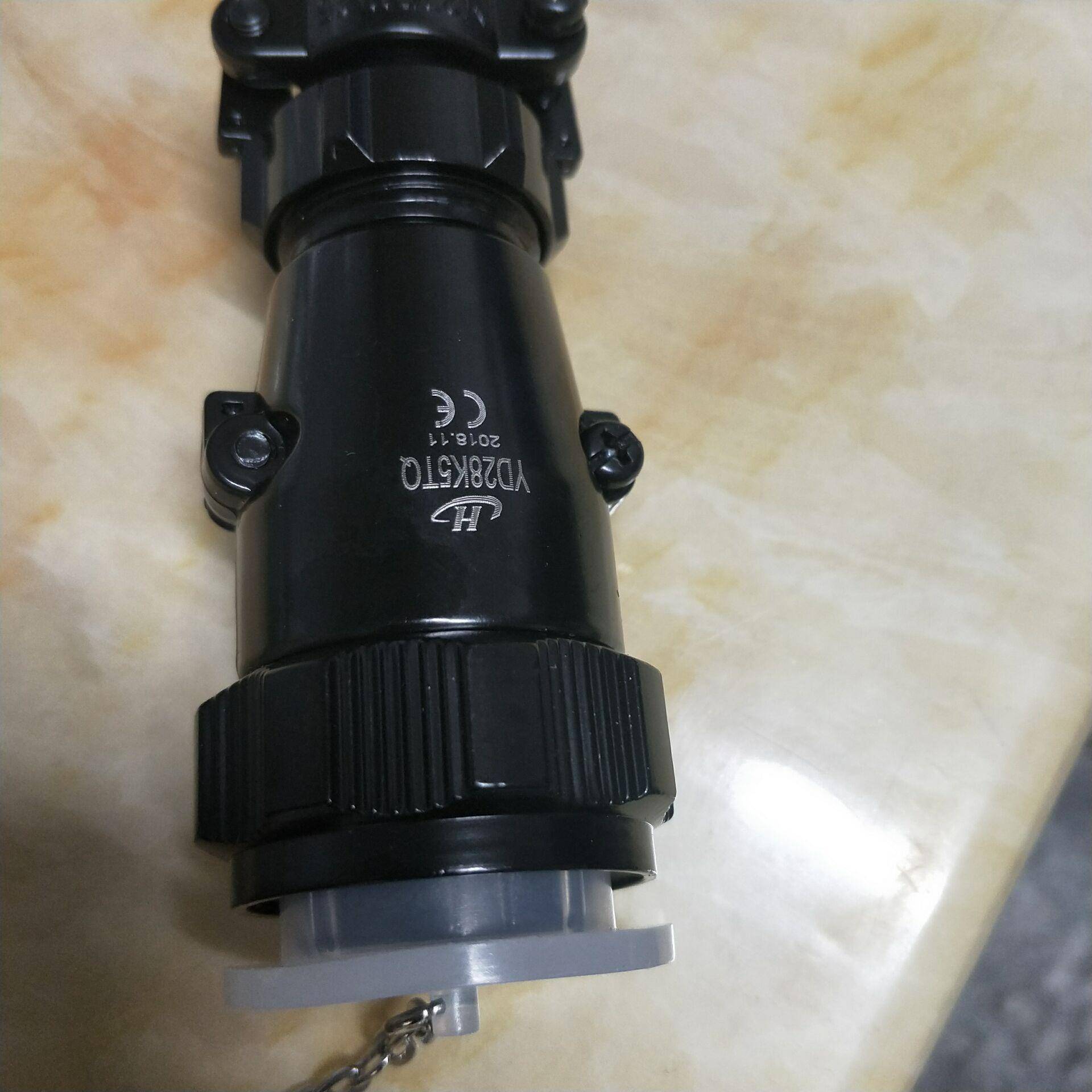 五针芯航空插头母tYD28K5aTQ/12-15-BL