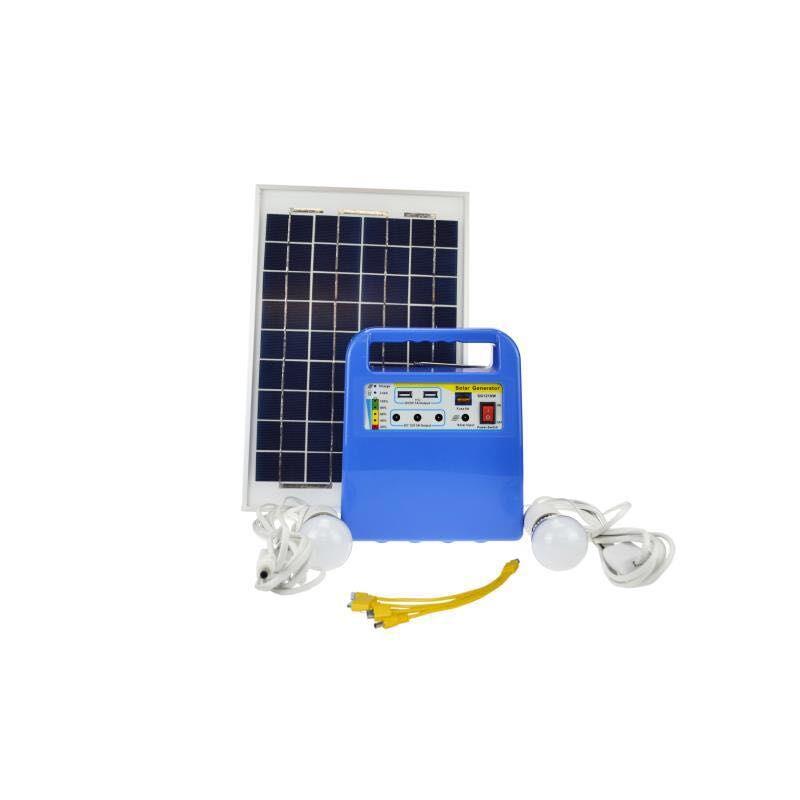 太阳能家庭发电小系统太阳能光伏发电小系统太阳能照明10W