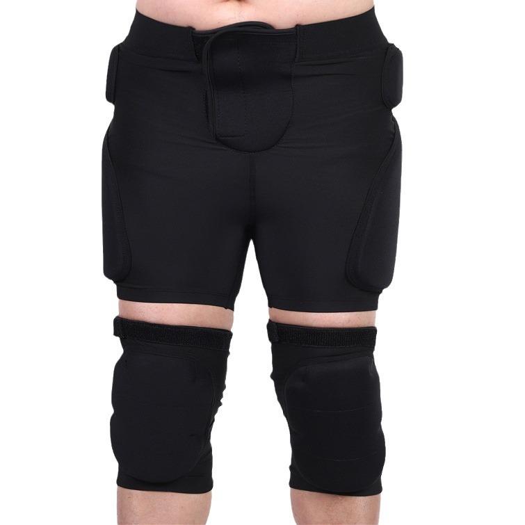 滑雪护具护臀裤护屁股垫护膝护甲裤单板屁股滑冰滑板轮滑套装备