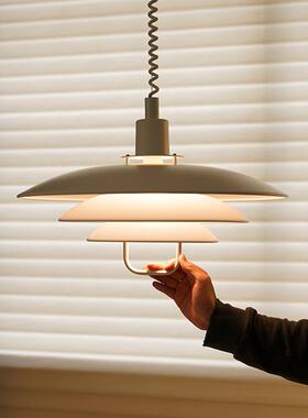 北欧丹麦Primus设计师升降ph5飞碟餐厅吊灯简约吧台中古拉伸灯具