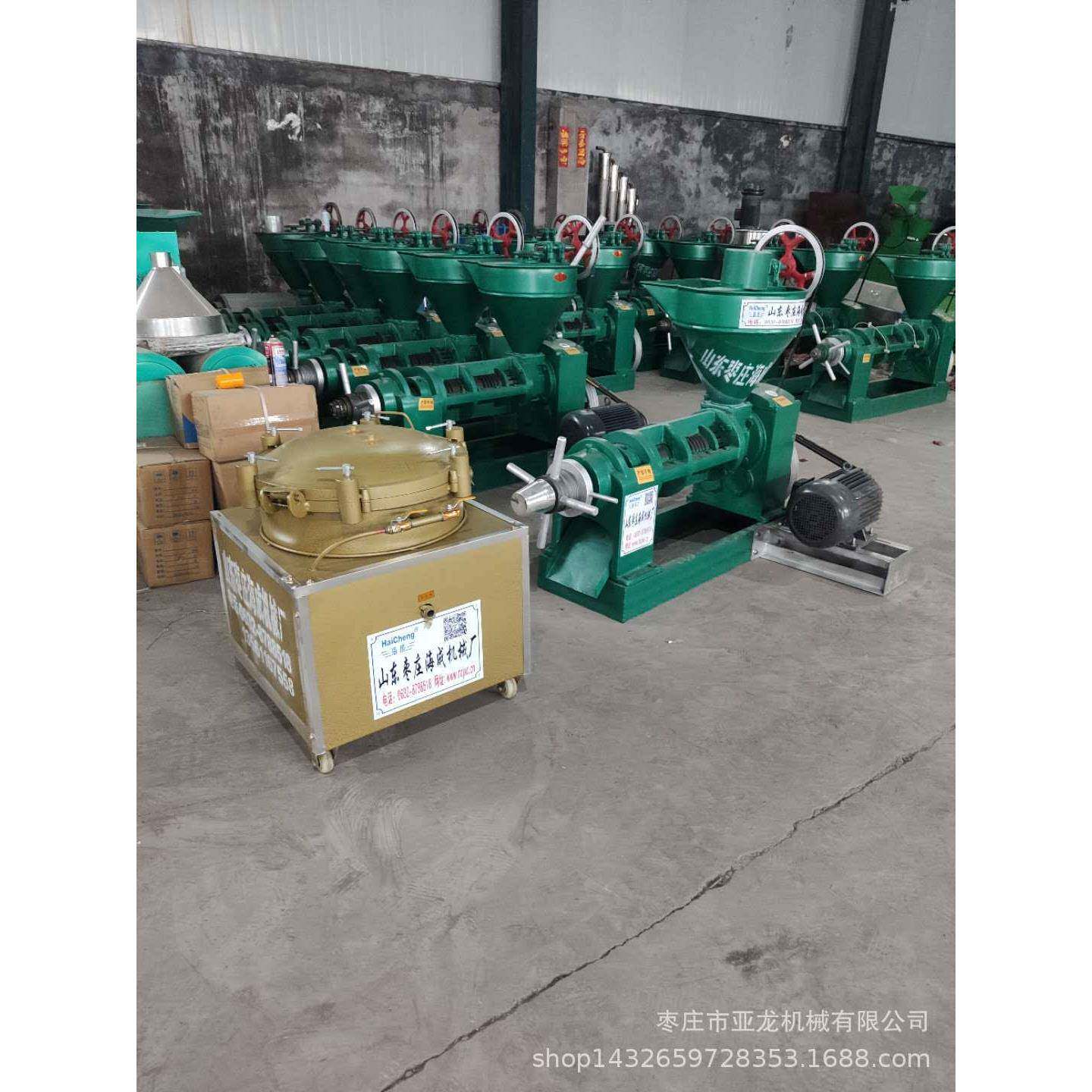 冷热两用菜籽榨油机家用螺旋榨油机电动花生油榨油机