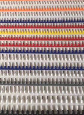 冷压连带管型预绝缘端子E0508/E0506/E0510/E0512