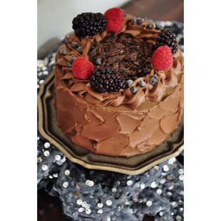 新品魔鬼巧克力生日奶油蛋糕可可脂含量65%超浓厚