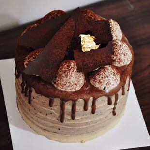 多重口感组合生日蛋糕KING咖啡舒芙蕾巧克力北京生日蛋糕同城配送