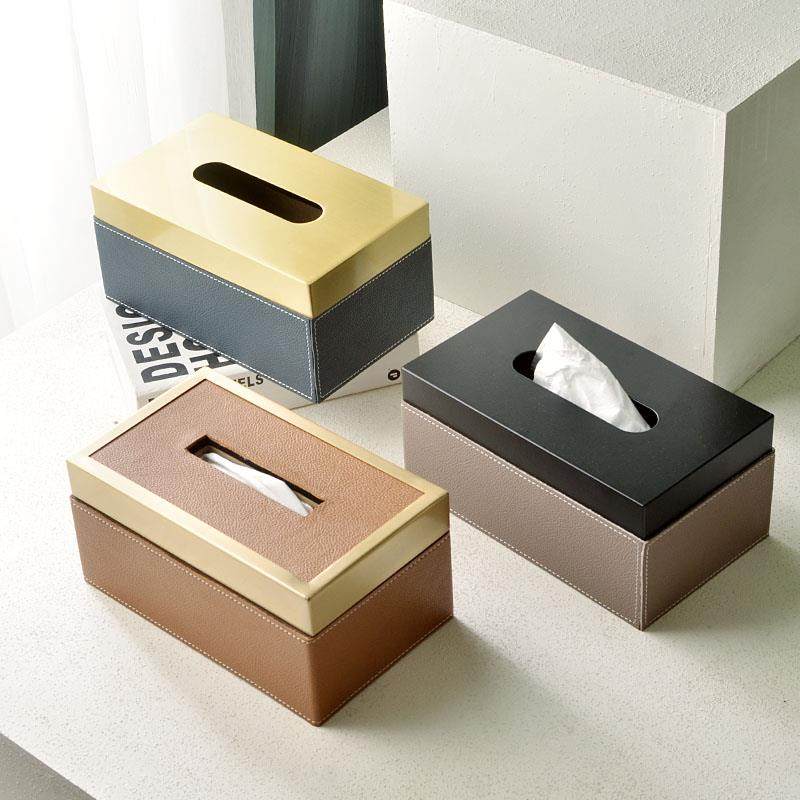 纸巾盒客厅家用轻奢高级感新中式茶几抽纸盒餐巾纸盒商用定制logo