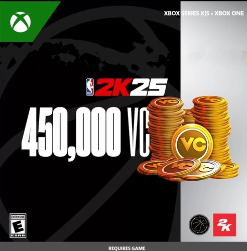 秒发 代充XBOX NBA2K25/2k26VC 45万 官方代充/正规代购