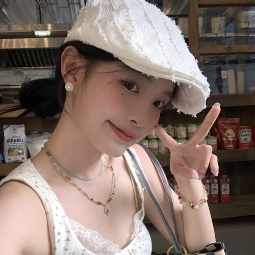 35格帽饰三五新款日系小