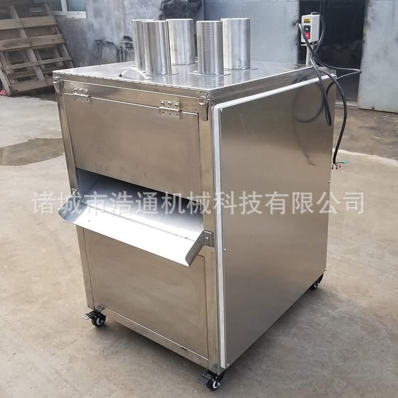 浩通供应香蕉片切片机多功能下压式西红柿藕片切片设备薯片切片机