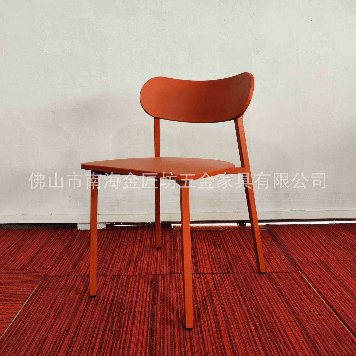 靠背餐椅家用现代简约加厚久坐舒服塑料凳子北欧网红商用餐桌椅子