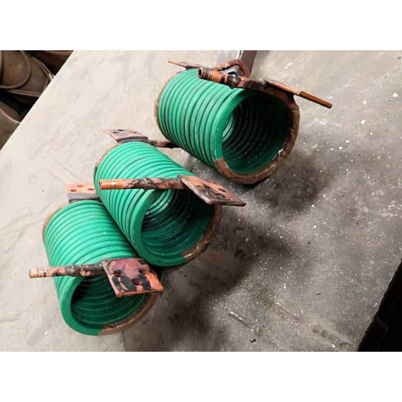 中频电源炉铜感应圈铜圈感应熔炼炉铜管尺寸12*12毫米 内径108MM