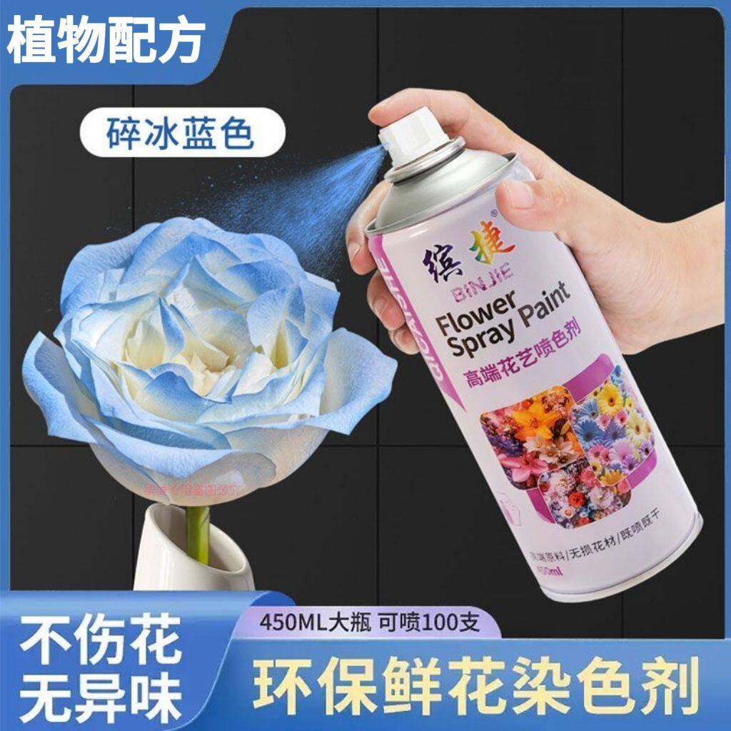 新疆包邮鲜花喷漆花艺花