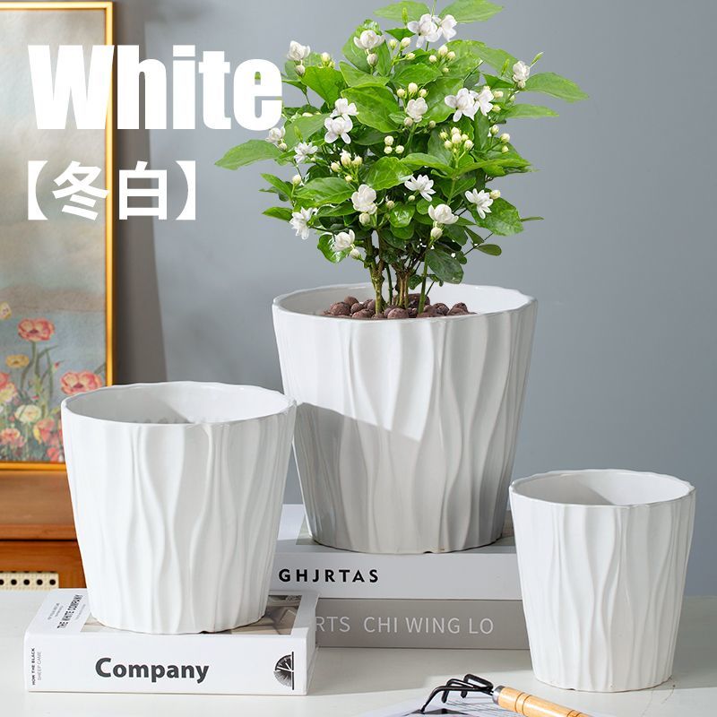 新疆包邮陶瓷花盆大号特
