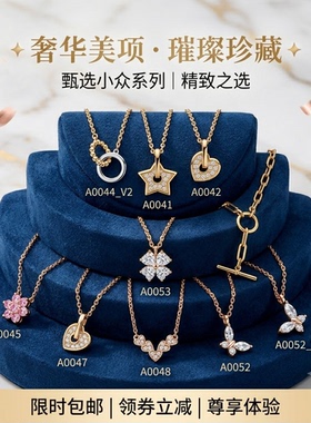 轻奢小众高级感项链女