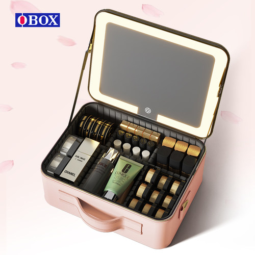 OBOX化妆镜轻奢高级收纳包包