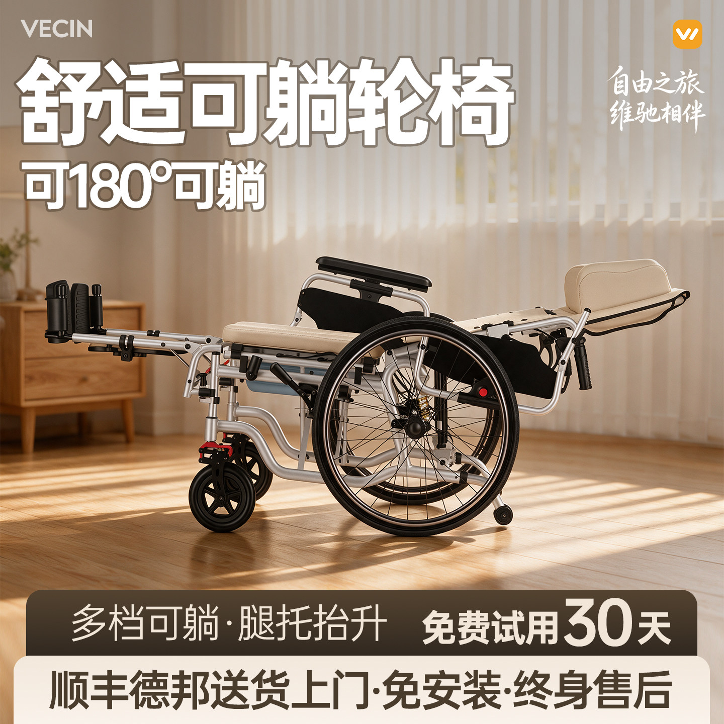 轮椅老人专用可坐便洗澡瘫痪偏瘫