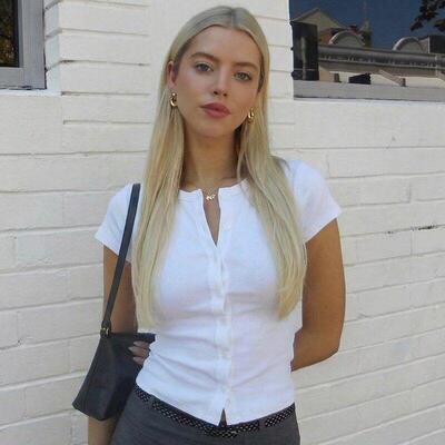 Women Summer Sleeve O Neck Shirt Tops Short Basic T