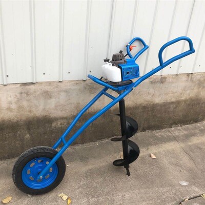 山地植树造林钻眼机q 打孔钻头挖坑机 水泥电线杆钻坑机