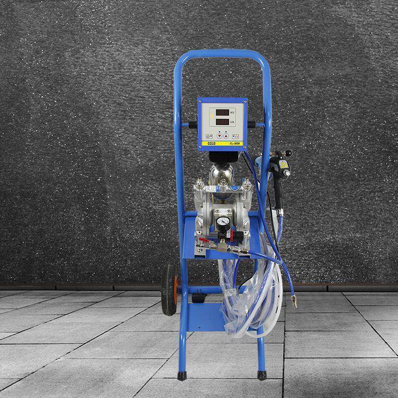 厂家直销高压内置式液体静电喷枪 五金制品手动静电喷漆枪