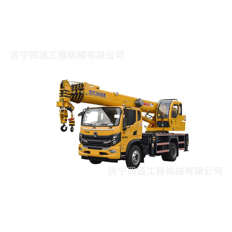 四通 3米6轴距 10 吨汽车吊  全伸臂总长 34 米 城乡建房专用吊车